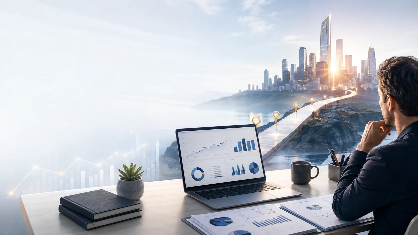 Modern finance leadership and business growth planning